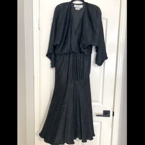 Vintage Saks Fifth Ave Saint Romei 100% Pure Silk Dress Size 8